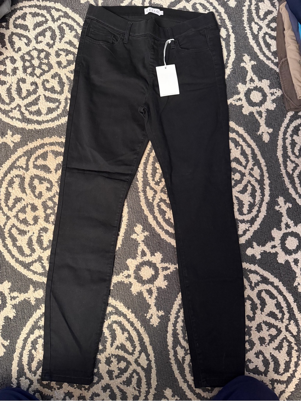 Cello Black Women's Skinny Stretch Jeans